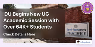 News Title: DU Begins New UG Academic Session with Over 64K+ Students; Check Details Here
